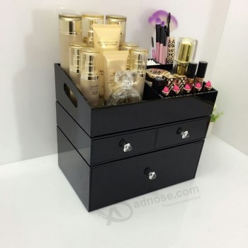 Wholesale Acrylic Cosmetic Makeup Organizers with Drawers