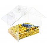 Birds capes Clear Acrylic Window Feeder Wholesale