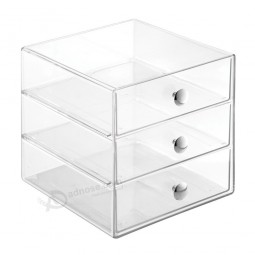 HeLdere acryL make-up organizer met 3 Laden groothandeL 