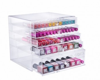 Wholesale Acrylic Makeup Organizer with 5 Drawers