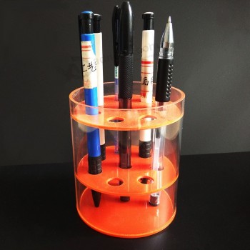Creative Round Acrylic Pen Display Box Wholesale 
