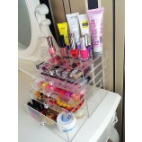 Grote 5 Laden make-up organizer en acryL Cosmetischa opbergdozen groothandeL 