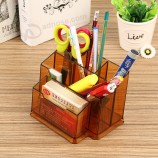 coffee Color Acrylic Stationery Organizer Wholesale 