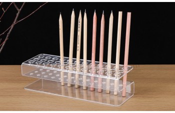 High Transparent Acrylic Pen Display Stand Wholesale 