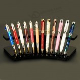 12 Pen Black Acrylic Pen Display Stand Wholesale 