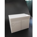 Wholesale White Acrylic Eyelash Organizer with 10 Tiles 