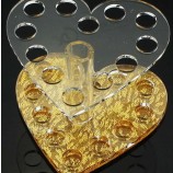 Heart Shape Acrylic Display Stand Wholesale 