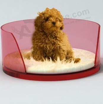 Various Colors of Acrylic Curved Dog Bed