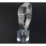 High Quality Clear Acrylic Watch Table Display for Retail Showcase