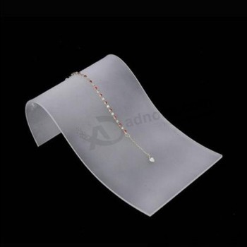 акриловые рампы ожерелье дисплей, ювелирные изделия дисплей