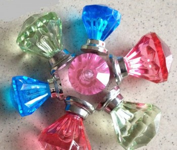 Dimond Shape Crystal Handles Knobs Wholesale 