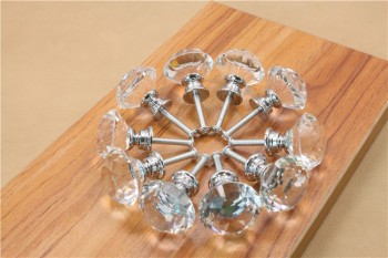 High Transparent Crystal Knobs, Crystal Hnadles Pulls Wholesale