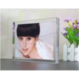 Double Sided Magnet Acrylic Photo Frame for Art Gallery