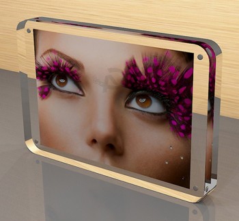 Desk Transparent Acrylic Photo Blocks & Magnetic Photo Frames