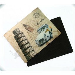 Eco personaLizzato aLL'ingrosso-Mouse pad di stampa 3d amichevoLe per La pubbLicità