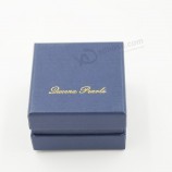 Wholesale customized high quality 2017 China Supplier OEM Cardboard Jewelry Box with your logo