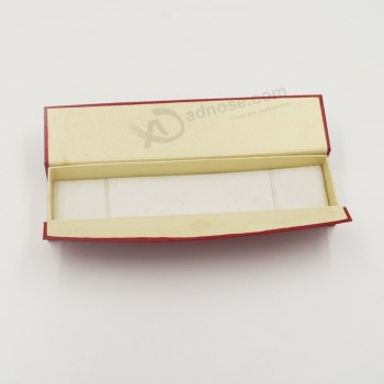 팔찌를위한 도매 주문을 받아서 만들어진 고품질 특별한 서류상 크라프트 지 진짜 실크 포장 상자 (J22-d1)
