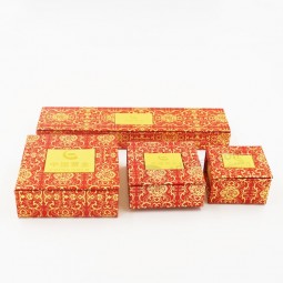 Kundenspezifische hochwertige heiße Verkaufspappe Verpackung Verpackung Schmuck Papier Geschenkbox (J10-e2)