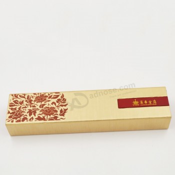 定制高品质热销新设计人造革纸抽屉展示盒 (J56-d)