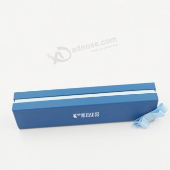 Aangepaste hoge kwaLiteit goedkope aangepaste ziLveren stempeLen papier armband box (J95-dx)