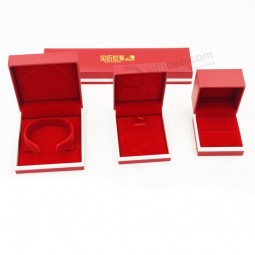 Customized high quality Luxury 100% Eco-Friendly Bracelet Ring Jewelry Box with your logo