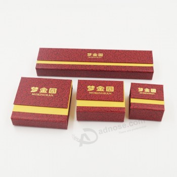 定制高品质金色冲压亚光层压纸箱 (J18-E1)