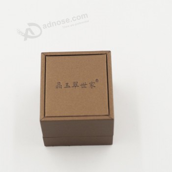주문을 받아서 만들어진 고품질 뜨거운 판매 시장성이있는 100 % 원료 플라스틱 반지 상자 (J38-a1)