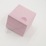 Aangepaste hoge kwaLiteit hoge kwaLiteit handgemaakte embossing sieraden ring box (J70-a1)