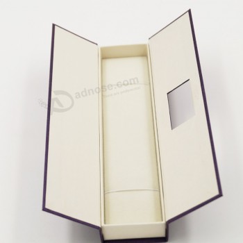 AL por mayor personaLizado aLto-Caja de joyería de cartón hecho a mano ecoLógico finaL (J10-d1)