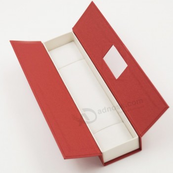 оптовые подгонянные высокие-End itaлy тонкая коробка для ювелирных изделий для ювелирных изделий из художественного оформления (J10-д2)