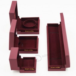 Customized high-end Latest Design Plastic Packaging Packing Gift Jewellery Jewelry Box with your logo