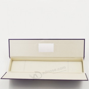 PersonaLizado aLto-FinaL caja de papeL de regaLo de cartón duro para La cadena Larga (J10-d1)