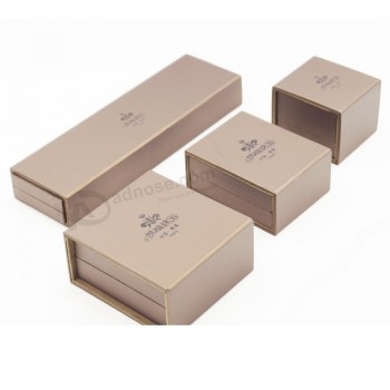 Boîte de bijoux en cuir de haute quaLité rectangLe carrée déLiChate personnaLisé de haute quaLité (J54-e1)