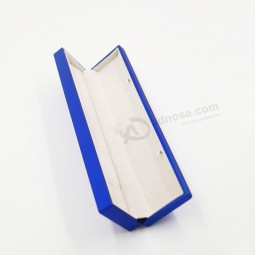 Customized high quality Velvet Plastic Jewelry Bracelet Box with LED Light with your logo