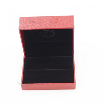 Customized high quality Latest Design Plastic Dual Ring Jewel Jewellery Jewelry Box with your logo