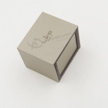 оптовый подгонянный логос для уникально конструкции oem изготовленный на заказ ящик пластичной коробки кольца (J73-а)