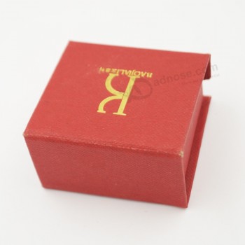 진흥을위한 로고 인쇄 링 보석 보석 상자 도매 맞춤형 로고 (J85-ax)