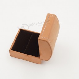Maßgeschneiderte hochwertige Logo druck pappe pappe ring box (J66-a)