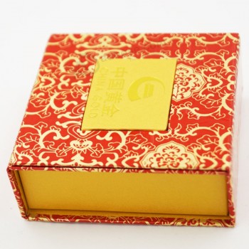 定制高品质高品质手工优雅纸板纸盒珠宝盒 (J10-B2)