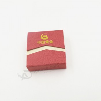 Logo personnaLisé en gros pour La vente chaude 100% eco-Boîte à bijoux cadeau en carton amicaL (J11-b2)