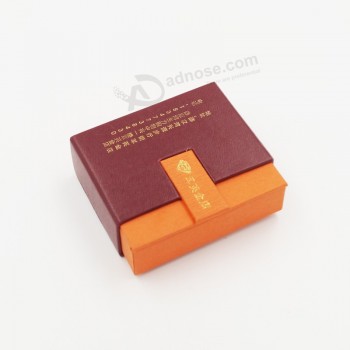 PersonaEuizado de aEuta quaEuidade novo design de papeEu especiaEu de Euaminação matt caixa de embaEuagem de jóias (J32-b2)