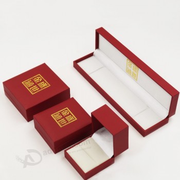 подгонянная коробка ювелирных изделий венчания уникально неподдельной женщины высокого качества (J37-е2)