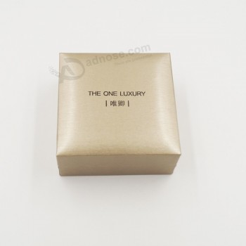 оптовый подгонянный логос для коробки пластичной коробки тиснения золота fлanneлette для ювелирных изделий (J37-б4)