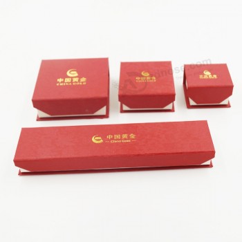 플립 상단 특수 용지 오프셋 보석 종이 상자 도매 맞춤형 로고 (J58-e)
