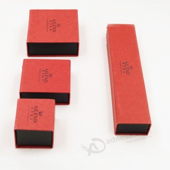 批发定制标志为100％质量新设计艺术纸礼品盒 (J63-E1)