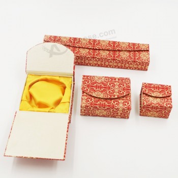 GroothandeL aangepaste Logo voor nieuwe stijL gecoat papier geschenkverpakking doos voor sieraden (J22-e2)