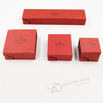 Wholesale customized logo for Logo Printing Cardboard Packing Box for Jewelry with your logo