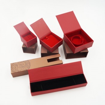 러시아 스타일의 종이 골판지 선물 포장 서랍 상자 도매 맞춤형 로고 (J56-e)