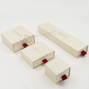 卸売カスタマイズ高-エンドホット販売ホワイトカード紙のカスタム包装ボックス (J64-e2)