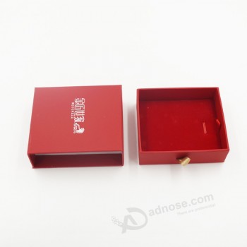 批发定制高-最终手工制作的珠宝纸板礼品盒 (J64-B1)